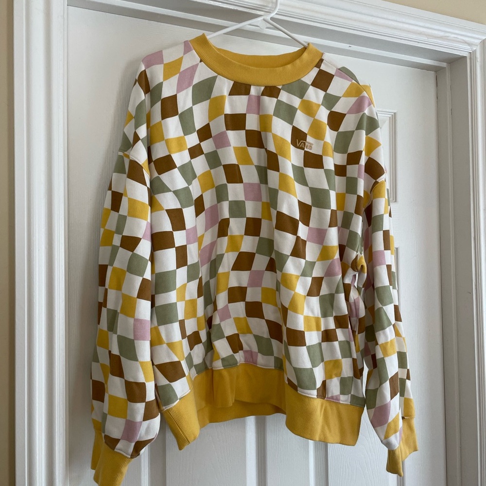 Vans Multicolor Checkered Women's Sweater